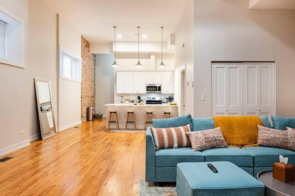 Luxurious Downtown 3 Bed 2 Bth Apartment Chicago Exterior photo